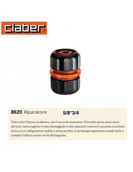 MANICOTTO RIPARATORE CLABER  DIAMETRO 5/8*3/4