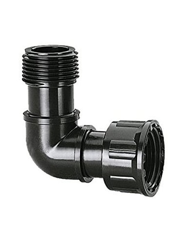 GOMITO CON GHIERA CON OR MASCHIO FEMMINA 1"