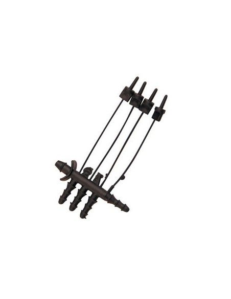 SCHLAUCHVERTEILER MIT 4 AUSGÄNGEN FÜR KAPILLARSCHLAUCH 4X6 mm