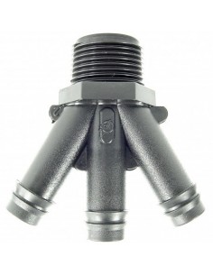 RACCORDO DIAMETRO 3/4MX16 TRE USCITE 