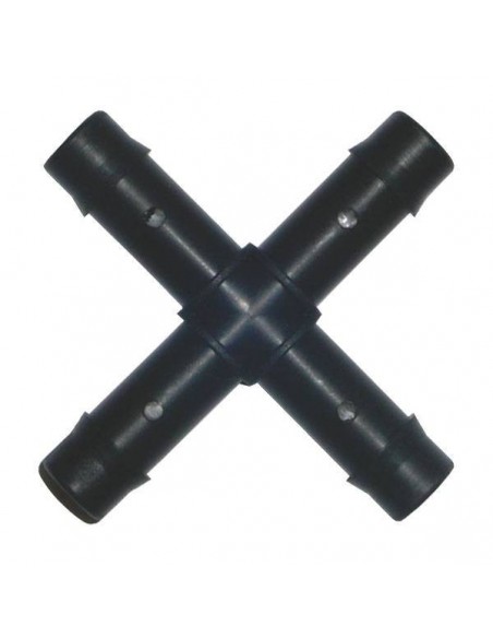 KREUZ MIT DURCHMESSER 16 FÜR PE BD ROHR UND TROPFENSCHLAUCH