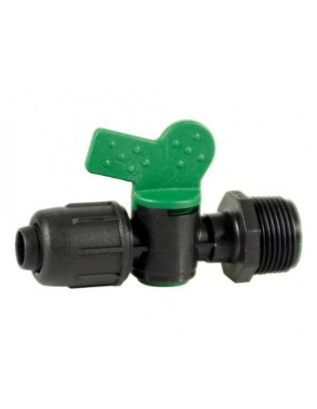 VENTIL FÜR PE ROHR BD 16X1/2M MIT SCHRAUBENFLANSCHEN