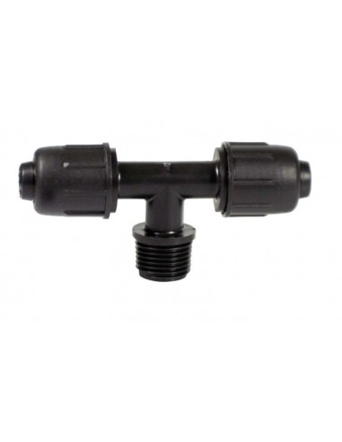 TE PER TUBO PE BD 16X1/2MX16 CON GHIERE DI...