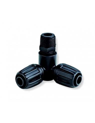 GOMITO PER TUBO PE TRE VIE 16X1/2FX16 CON...