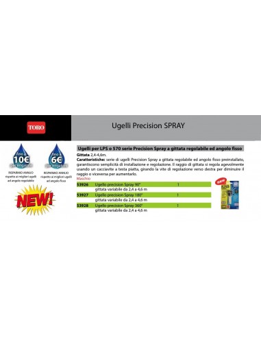 DÜSE FÜR 570 90° SPRAY MIT VARIABLEM STRAHLWINKEL