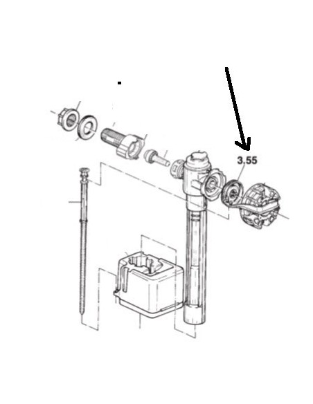 DICHTUNG FLUDIMASTER CB200076 VERS.10 STK