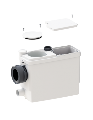 SANIPACK PRO UP EINBAU-ZERKLEINERER FÜR...