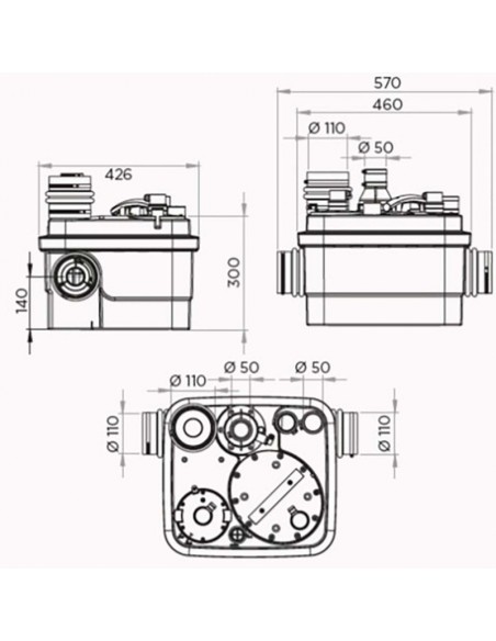 SANICUBIC 1 (STAZ.SOLLEV.ACQ.NERE)