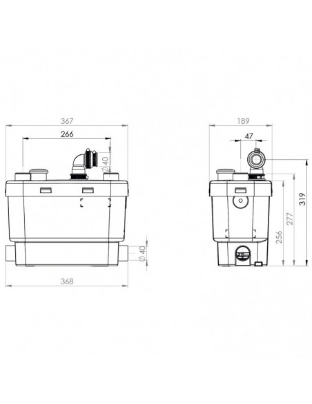 SANIVITE SILENCE PLUS  POMPA DOM. x ACQ.