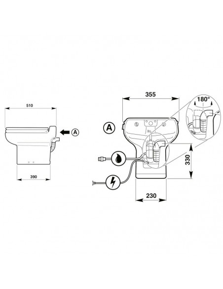SANICOMPACT LUXE SILENCE WC CLASSICO