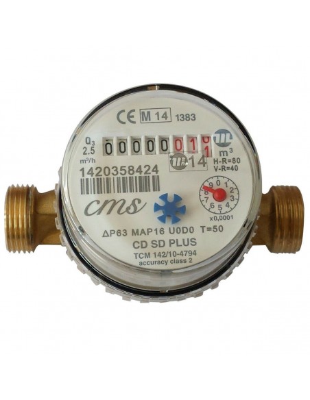KALTWASSERZÄHLER 3/4'' LÄNGE 130mm