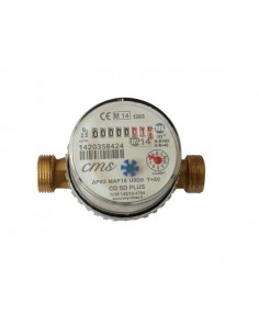 CONTATORE ACQUA CALDA 1/2'' LUNGHEZZA 110mm