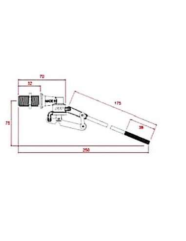 GALLEGGIANTE IN OTTONE A 5 COPPIGLIE 1/2