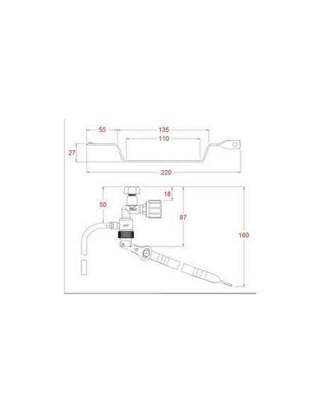 GALLEGGIANTE STAMPATO SEDE NYLON 3/8