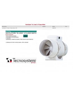 TECHNOSYSTEMI ELEKTROSAUGER IN LINIE MIT GEMISCHTEM FLUSS...