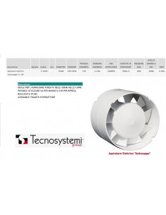 ELEKTROSAUGER TECNOSYSTEMI UNTER HAUBE DURCHMESSER 100