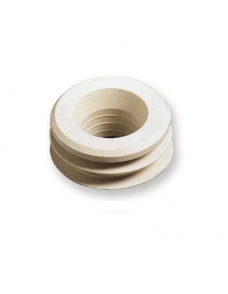 MORSETTO GOMMA BIANCO ESTERNO  52X30