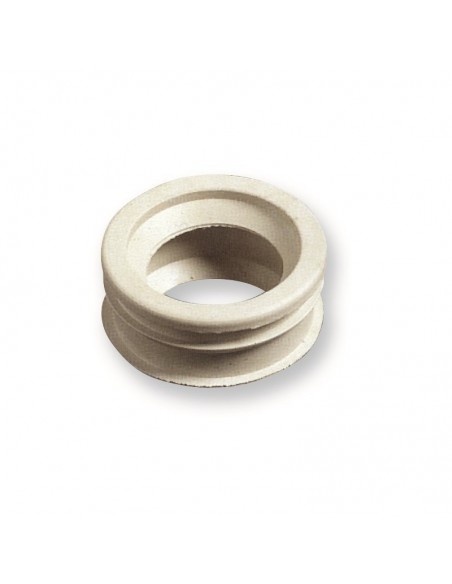 WEIßER GUMMILIPPENCLIP FÜR AUSSEN 55X40