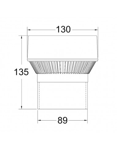 BE- UNDÜFTUNGSVENTIL ST BAMVENT DN 75-90-110