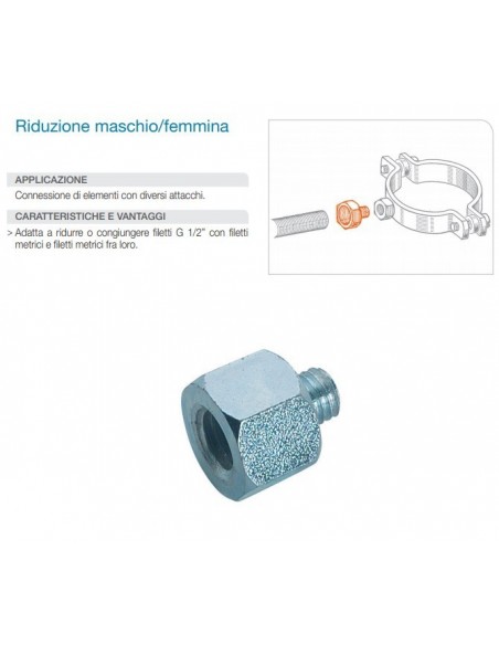 MANICOTTO RIDOTTO  8-1/2 MF ART.262601