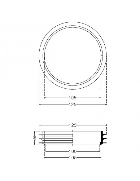 GUARNIZIONE PER SCARICO WC 1930.00GN
