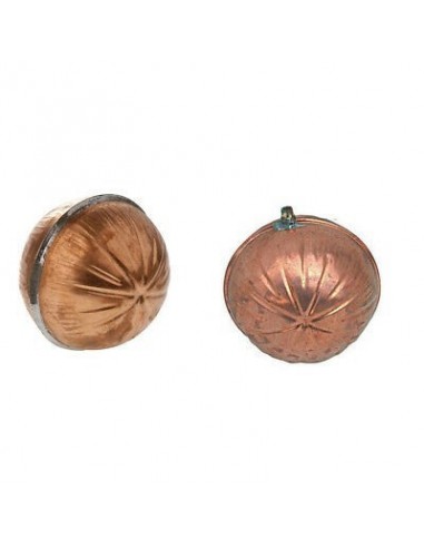 SFERA IN RAME TONDA PER GALLEGGIANTE DIAM.90