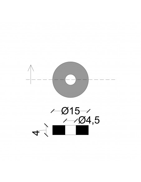 GUARNIZIONE PER RUBINETTO TENAX 3/8 NR.1 PEZZO