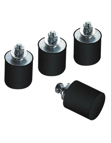 BODEN-ANTIVIBRATIONSSATZ 40x40mm Packung mit 4...