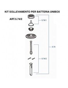 PERNO KIT SOLLEVAMENTO UNIBOX 5.74/2