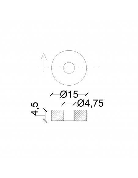 GUARNIZIONE PER RUBINETTO TEFLON 3/4 NR.1 PEZZO
