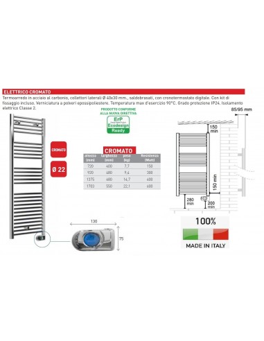 TERMOARREDO ELETTRICO CROMATO CLOE  920x480...