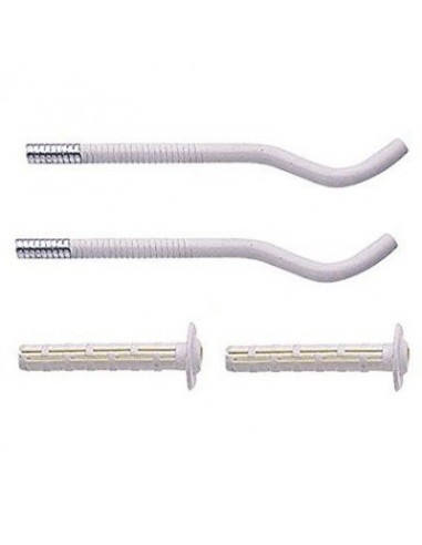 WANDHALTER RADIATOR ALUMINIUM 7x170mm RUNDES PAAR