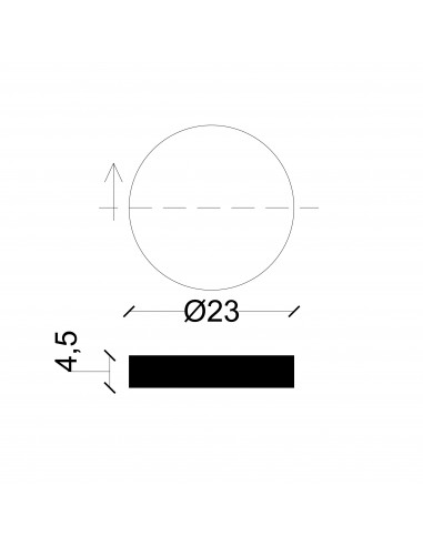 GUARNIZIONE PER RUBINETTO GUMMITENAX 23 NR.1 PEZZO