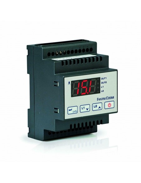 SCHIENEN-THERMOSTAT 230V 1 AUSGANG FANTINI & COSMI
