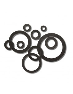 GUARNIZIONE IN GOMMA TELATA PER RACCORDI  1.1/2