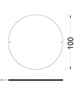 GUARNIZIONE PER SIFONE AD OROLOGIO 100X2 2