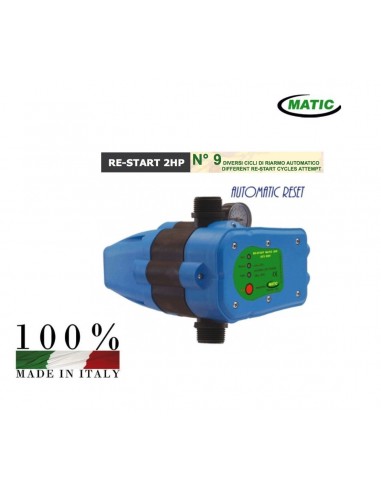 PRESSOFLUSSOSTATO RESTART HYDROMATIC/2HP...