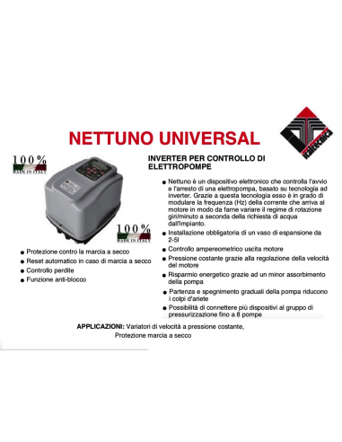 INVERTER NETTUNO UNIVERSAL 230/230*230/380...