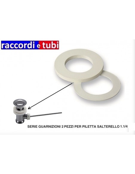 GUARNIZIONE PER PILETTA CON SALTARELLO DIAMETRO 1.1/4
