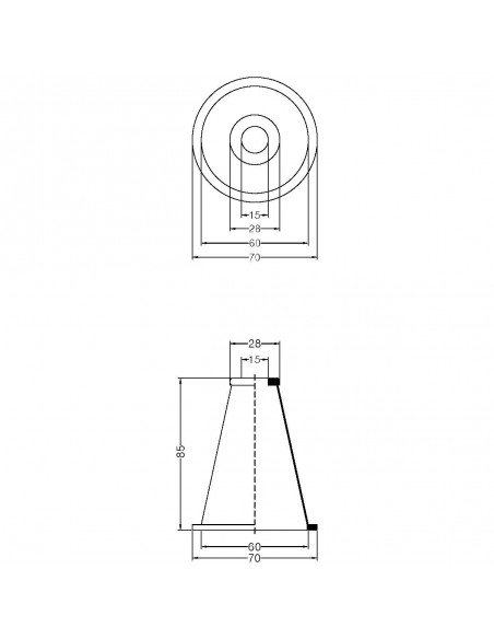 IMBUTO PARA O CONO TIPO NORMALE