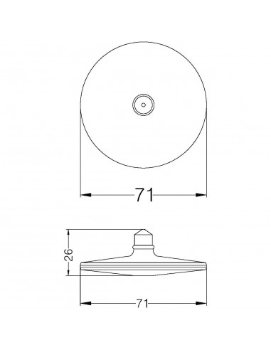 GUARNIZIONE A PIATTELLO 2115.00PR
