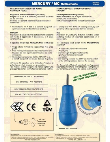 ELETTROGALLEGIANTE MATIC PERA MERCURY/MC