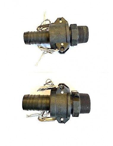 RACCORDO MASCHIO PORTGOMMA CAMLOCK 1.1/4X32mm