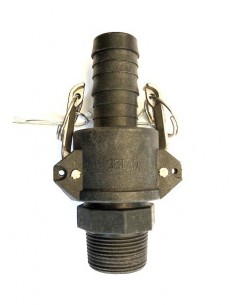 RACCORDO MASCHIO PORTGOMMA CAMLOCK 1.1/2x38mm
