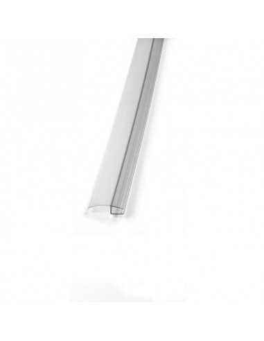 PROFILO P/BATTUTA PORTA BOX CRIST. mm. 3-4-5...