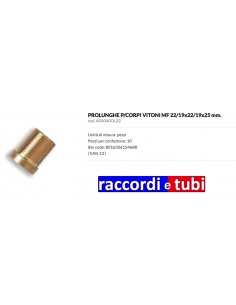 PROLULGA PER CORPO VITONE MF22/19X22/19X25