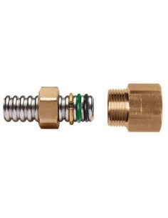 RACCORDO EUROTIS FEMMINA OR 3/4XDN15 ACQUA/SOLARE