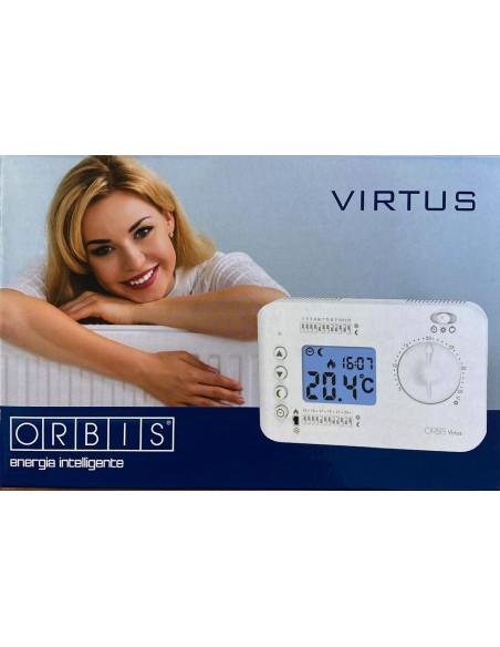 ORBIT THERMOSTAT VIRTUS WEIß