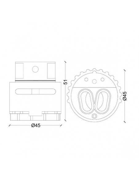 KERAMIKKARTUSCHE MAMOLI 818000PBM14/S