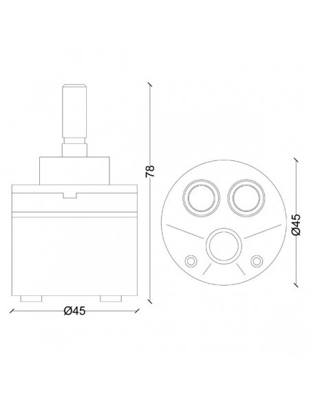 PAINI KARTUSCHE C/QUADRO 818000PBPNAM
